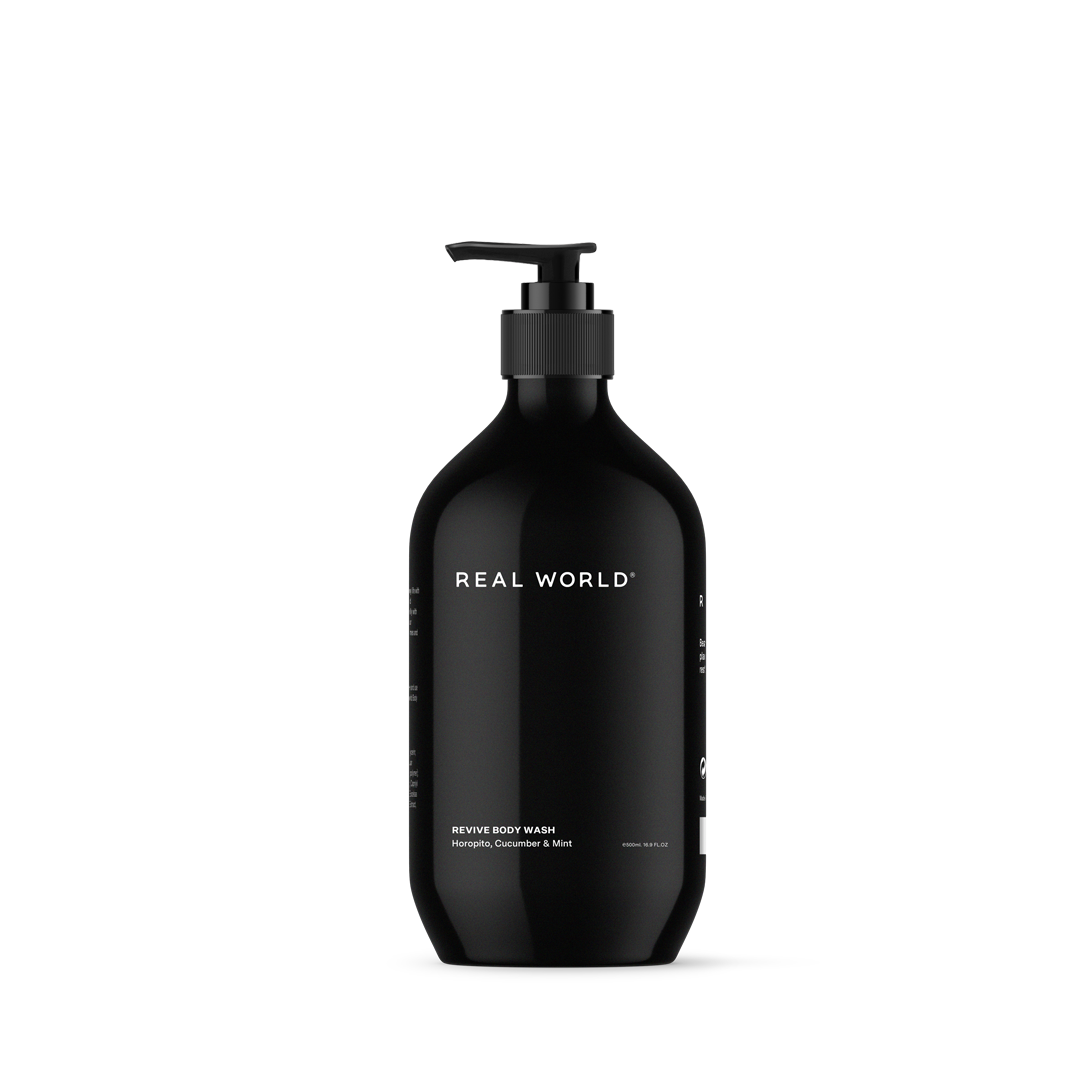 Real World Revive Body Wash - Horopito, Cucumber & Mint 500ml